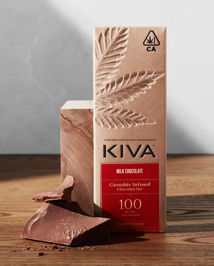 Photograph of product: Chocolate Bar | Kiva | Dark Chocolate [20pcs]