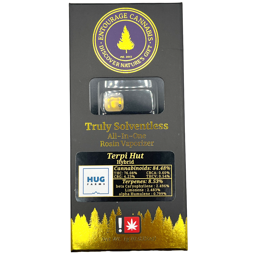 Photograph of product: CBD- Terpi Hut 1G LRO Disposable (H)