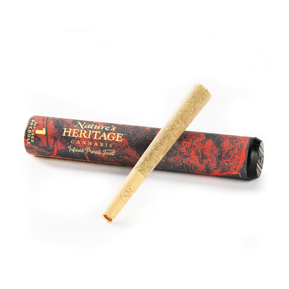Photograph of product: Bubble au chocolat Infused Pre-Roll: Strawberry Jelly (1g)