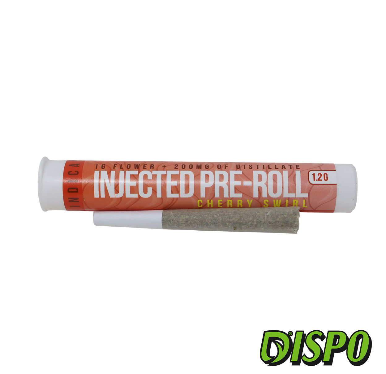 Photograph of product: Distro 10 - Cherry Swirl Infused Pre-Roll