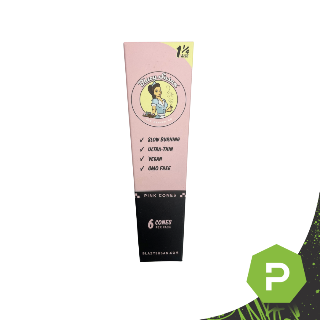 Photograph of product: Blazy Susan | 1 1/4 Cones 6pk | Pink