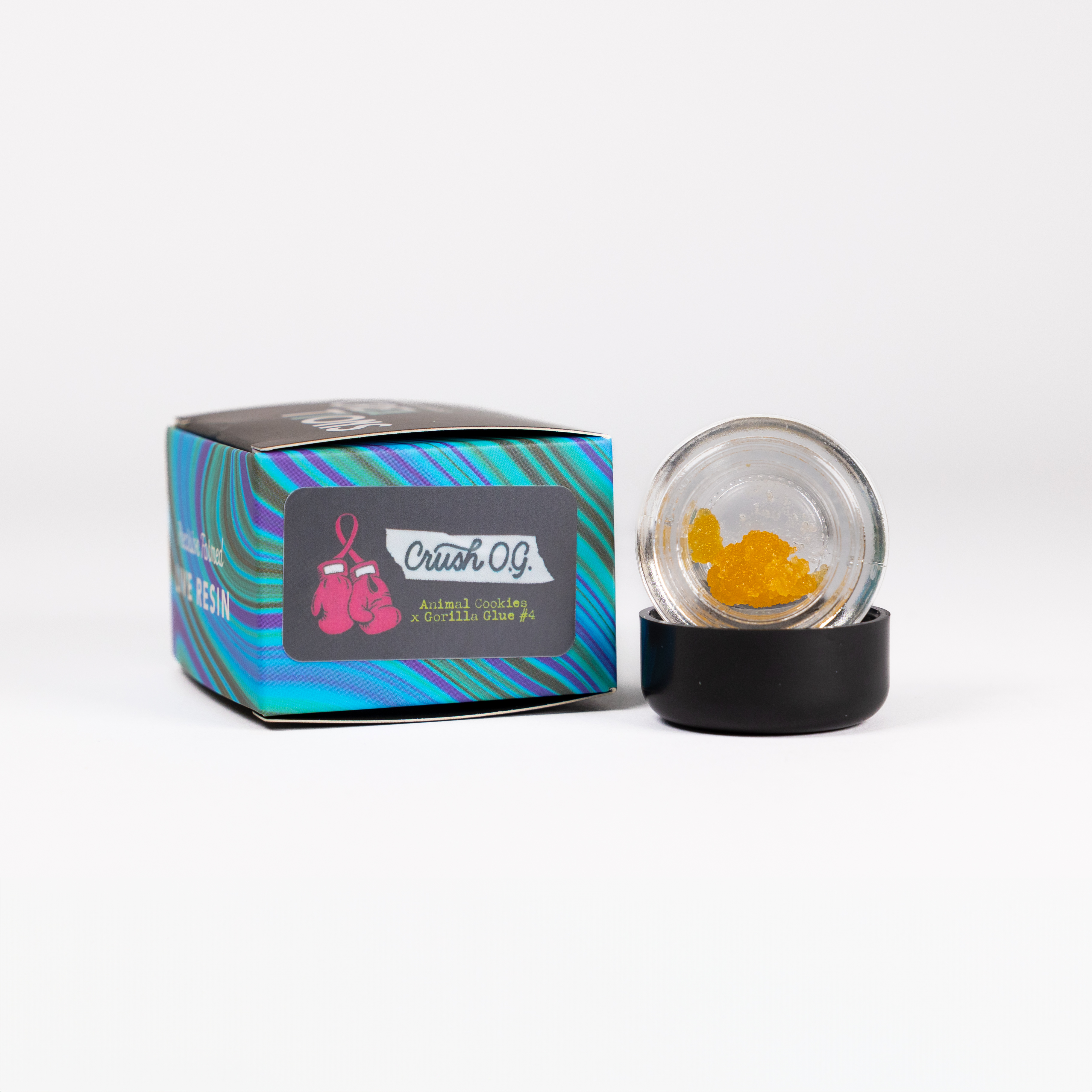 Photograph of product: High Minded - Live Resin 1g - Crush OG