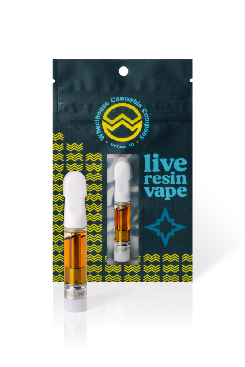 Photograph of product: Blueberry Cupcake Live Resin Cartridge