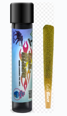 Photograph of product: Cali Blaze - Blue Muffin Tarantula | 1G Infused Pre Roll (TAX INCLUDED)