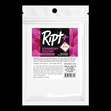 Photograph of product: RIPT Strawberry Fieldtrip 1:1:1 CBG:CBD:TH-oui Gummies