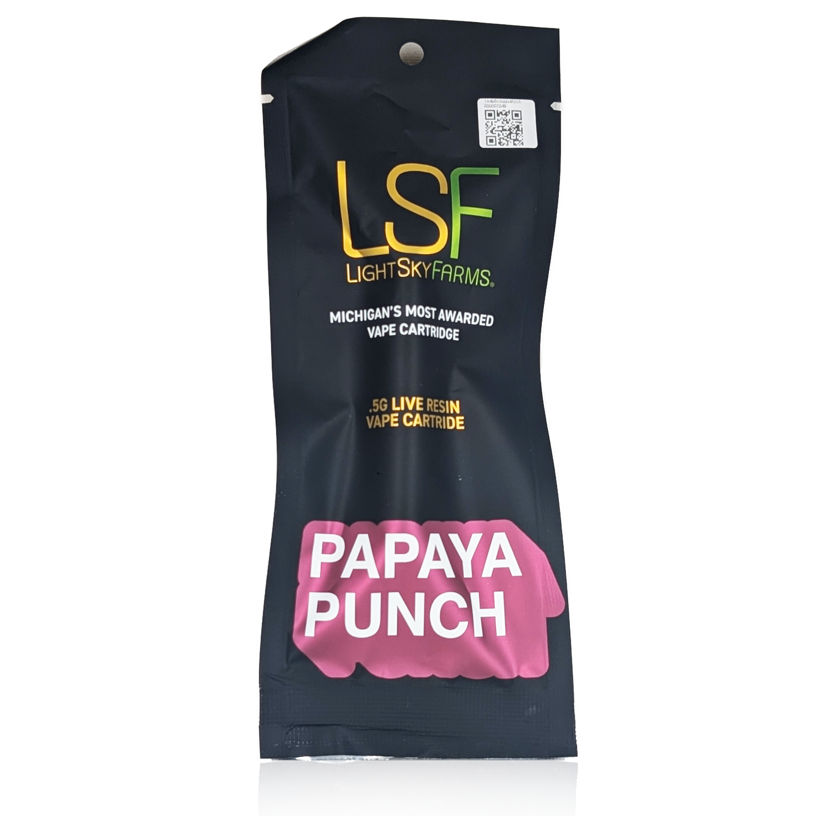 Photograph of product: PAPAYA PUNCH - LIVE RESIN CARTRIDGE
