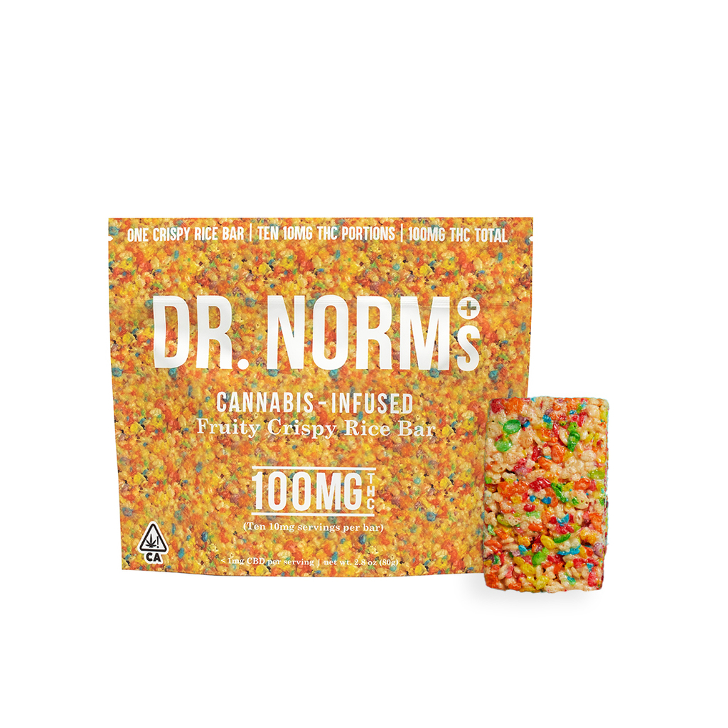 Photograph of product: Fruity Crispy Rice Bar - ["100mg"]