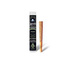 Photograph of product: JETTY - INFUSED PREROLL (SOLVENTLESS) - - HYBRID - TRUE OG  X PAPAYA BOMB