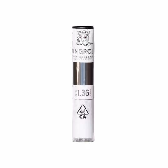 Photograph of product: KINGPEN KINGROLL INFUSED PREROLL - BISCOTTI X LEMON CHERRY GELATO 1.3G (1CT)