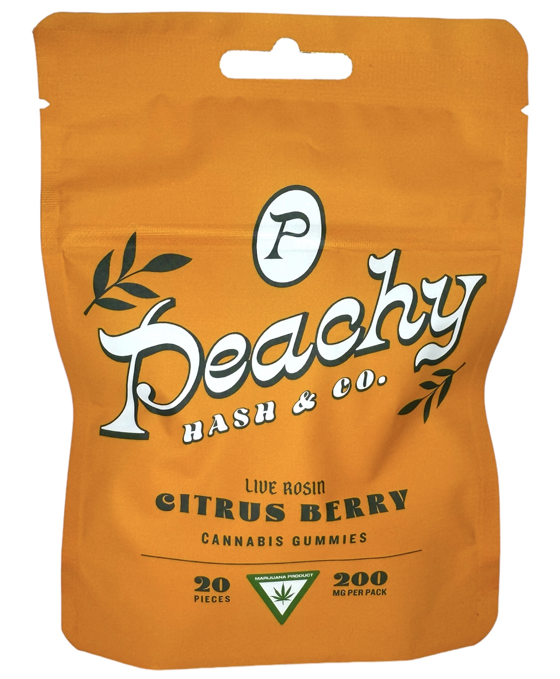 Photograph of product: Citrus Berry Live Rosin Gummies