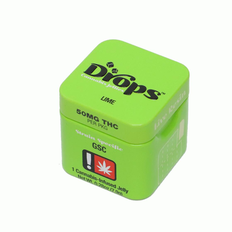 Photograph of product: Drops - Balanced Lime - Singles 100mg