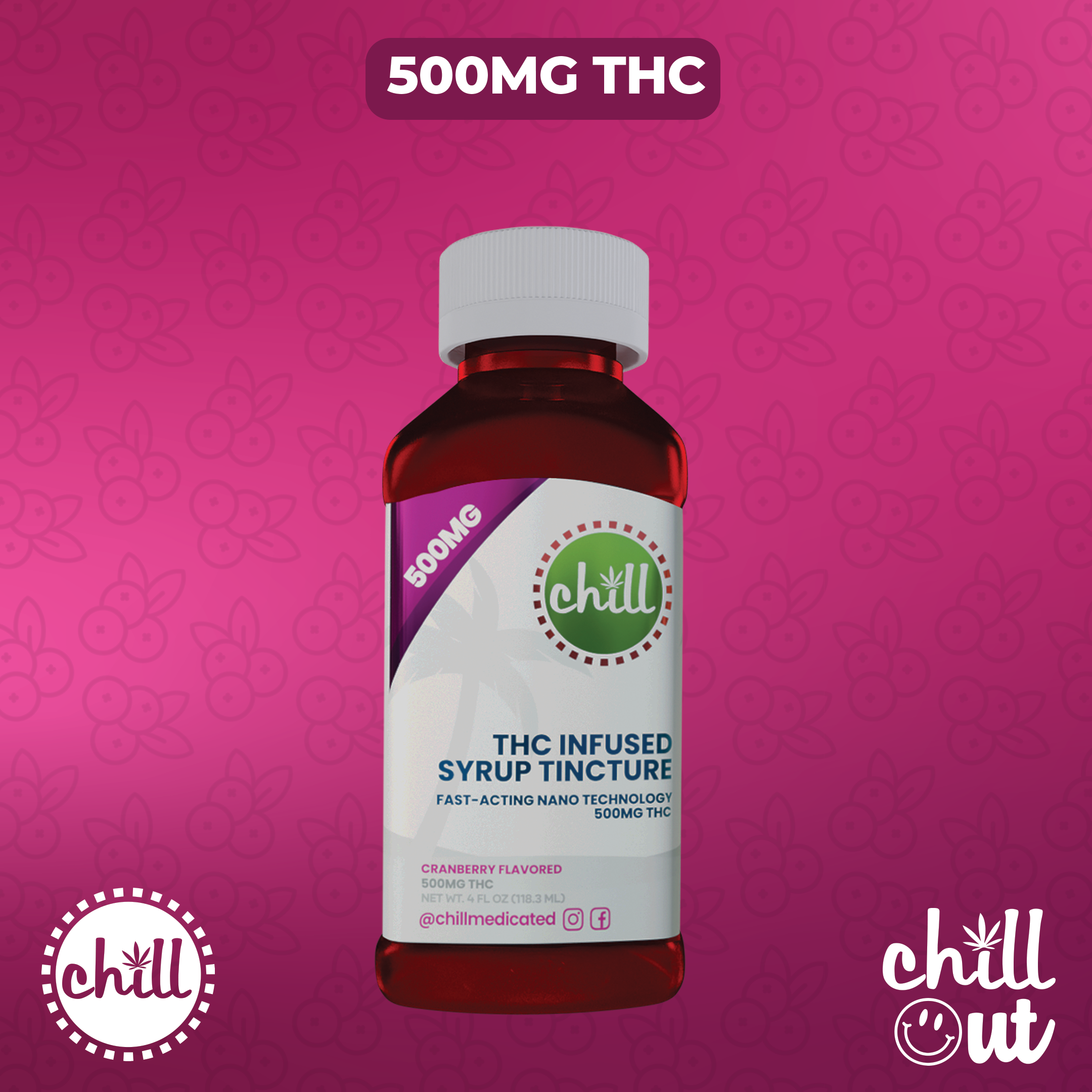 Photograph of product: Cranberry | 500mg | Syrup