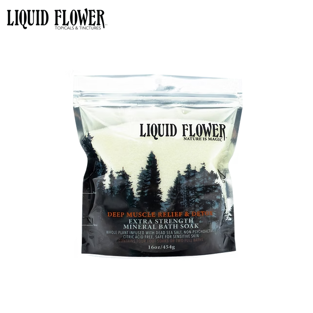 Photograph of product: DEEP MUSCLE RELIEF & DETOX EXTRA STRENGTH MINERAL BATH SOAK