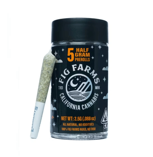 Photograph of product: Couch Rider | 2.5g | .5g x 5 Preroll Pack - 