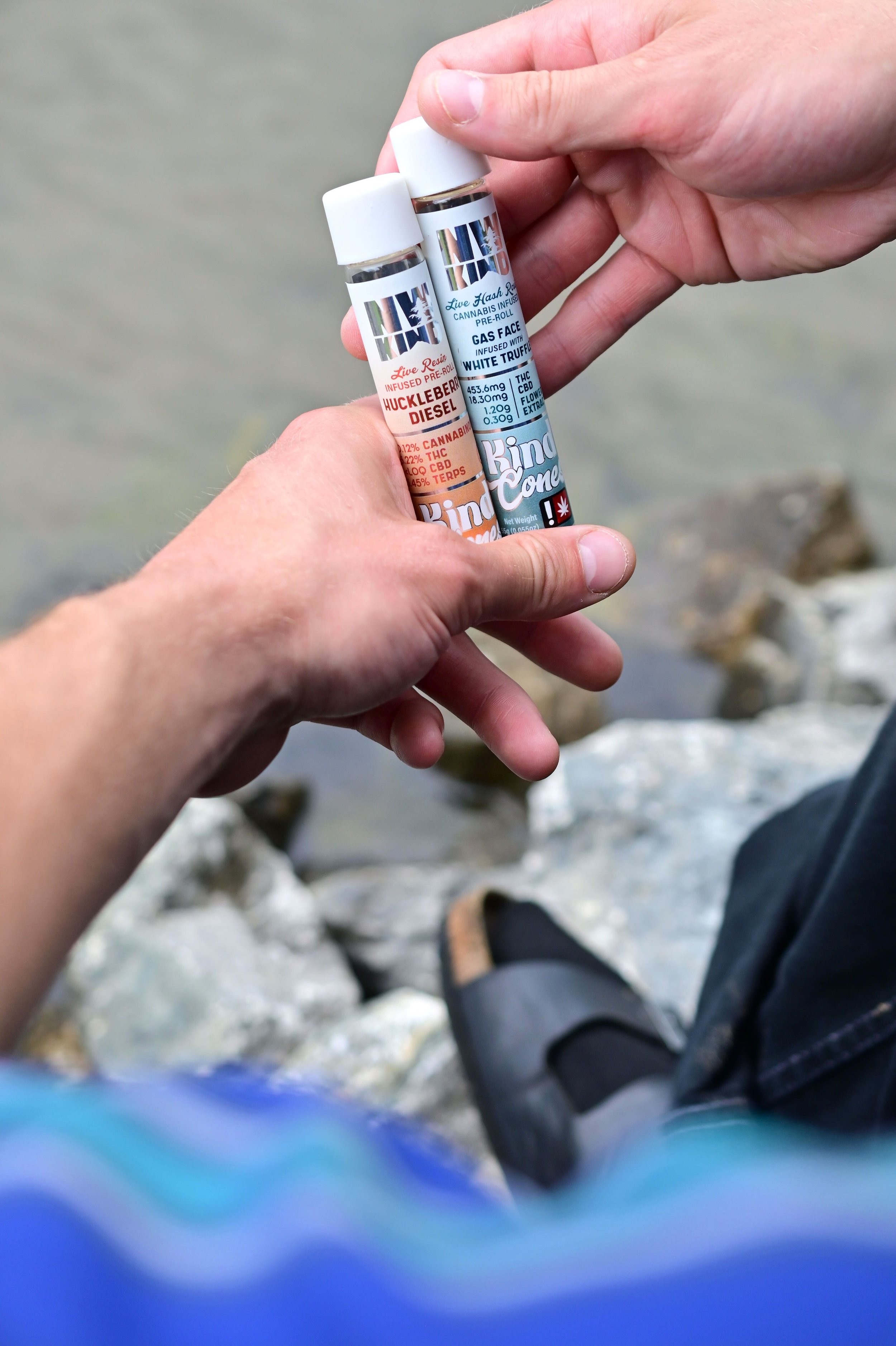 Photograph of product: Infused Pre-Roll | Papaya Juice x Modified Grapes | 1g