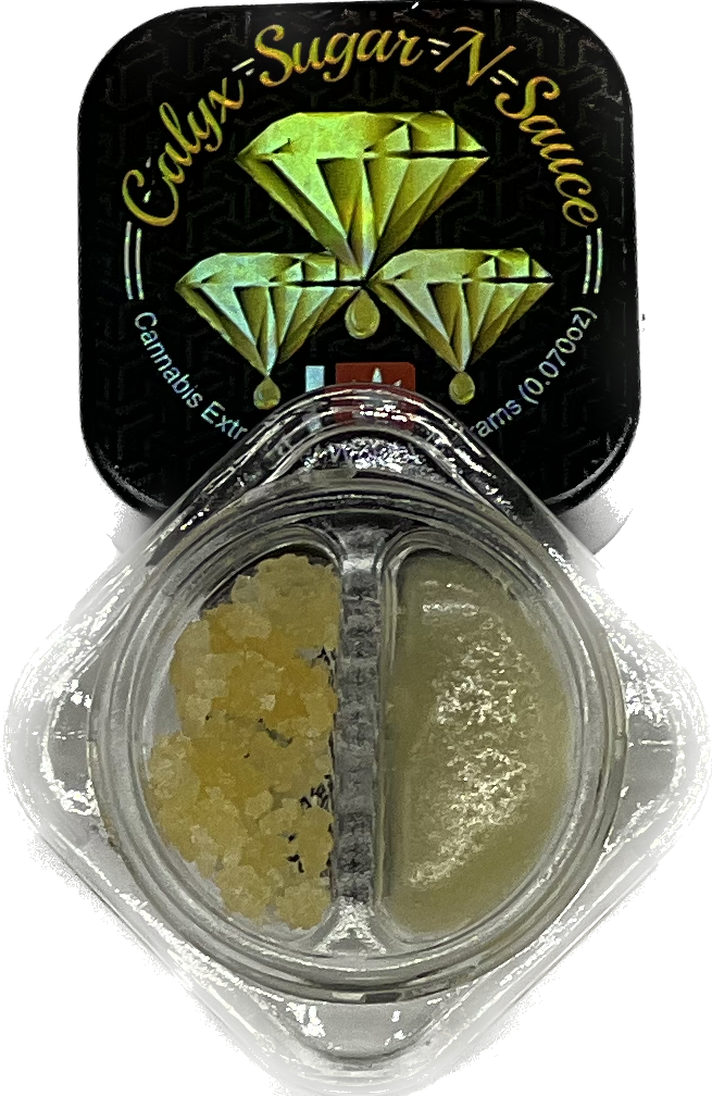 Photograph of product: Calyx Craft YinYang Diamonds & Sauce | Oui'd | Pure Michigan