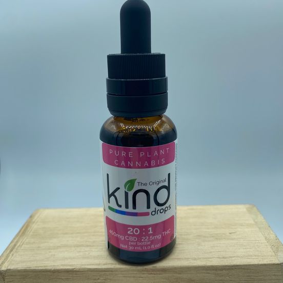 Photograph of product: Kind Creations - CBD Drops 20:1 450MG Tincture - 