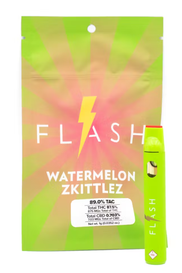 Photograph of Product: FLASH Watermelon Zkittlez Vape