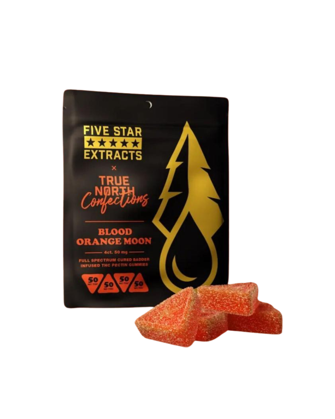 Photograph of product: True North Collective | Blood Orange Moon | Full Spectrum | 200mg
