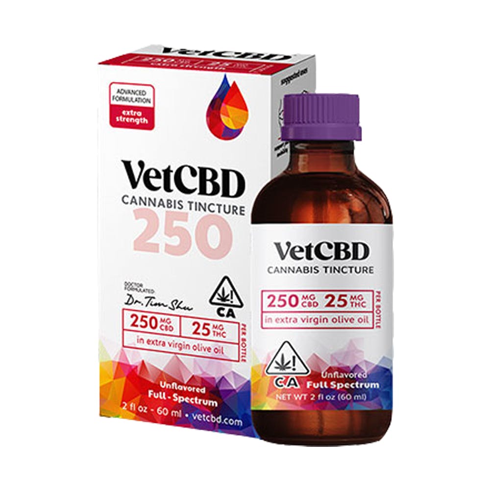 Photograph of product: VetCBD - Oui'd Tincture - Extra Strength 250mg - 60ml