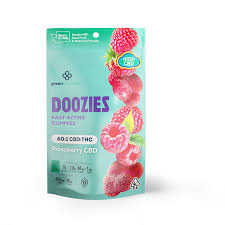 Photograph of product: Doozies / Gummies 10 Pack / CBD - Raspberry (60:1) 10mg