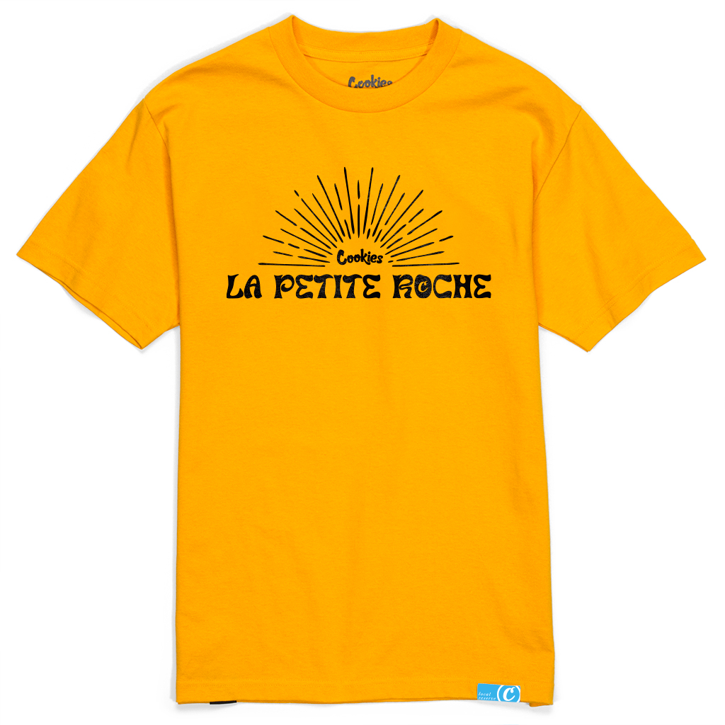 Photograph of product: Cookies: Le Petite Roches Tee | Yellow