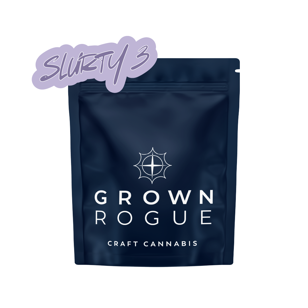 Photograph of product: Grown Rogue | Slurty 3 (I-H) Flower | 3.5g