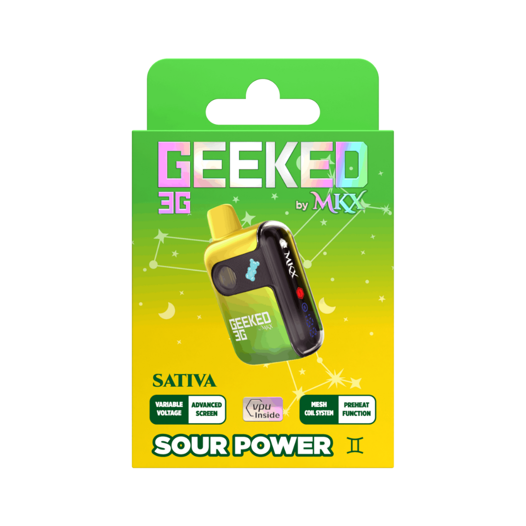 Photograph of product: MKX - 3g Geeked Disposable - Sour Power