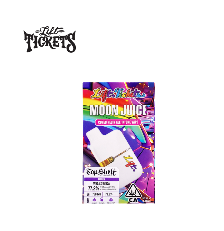 Photograph of product: WHOA SI WHOA 1G MOONJUICE CURED RESIN ALL IN ONE