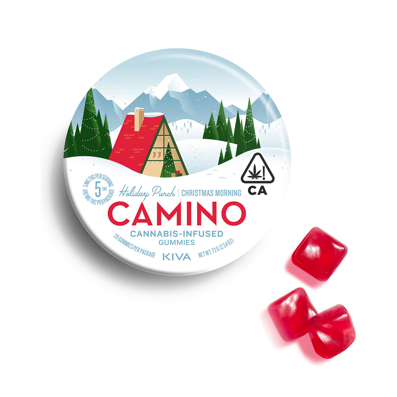 Photograph of product: Camino Holiday Punch Gummies