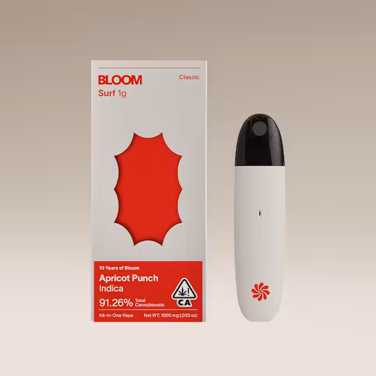 Photograph of product: APRICOT PUNCH LIVE SURF ALL-IN-ONE 1G