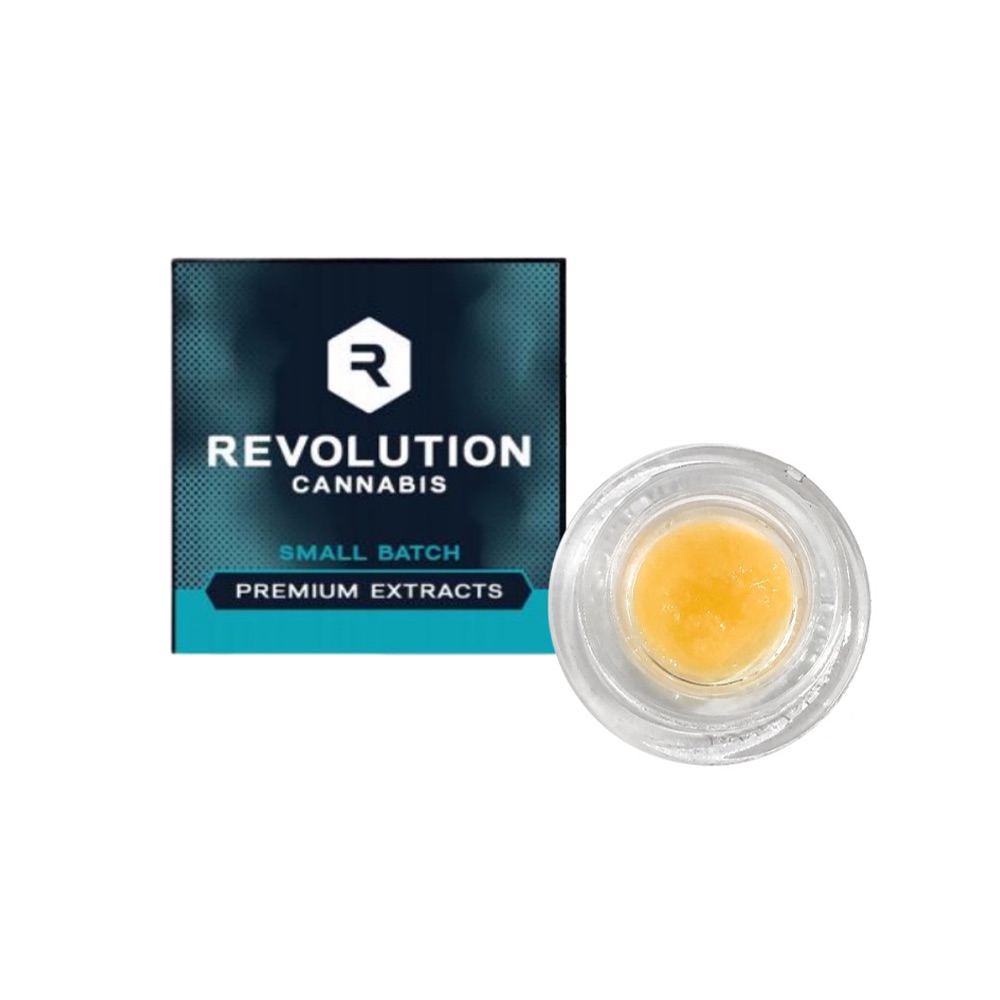 Photograph of product: REVOLUTION Live Rosin Badder 1g: Cookies and Cream