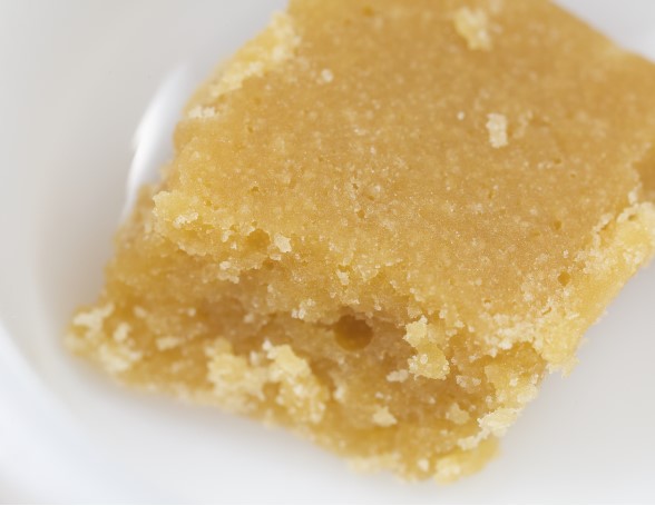 Photograph of product: Orange Kush Live Resin Wax