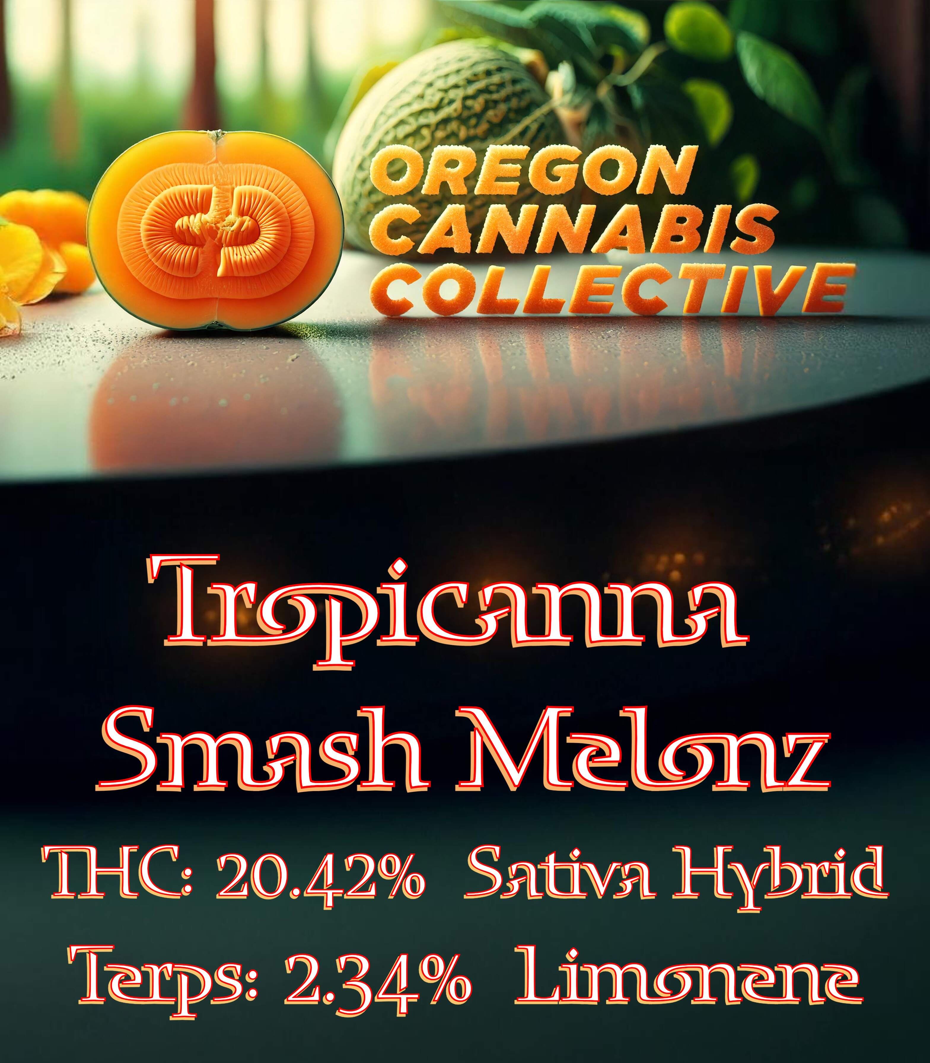 Photograph of product: Tropicanna Smash Melonz (OCC) - Oz Deal - 28g