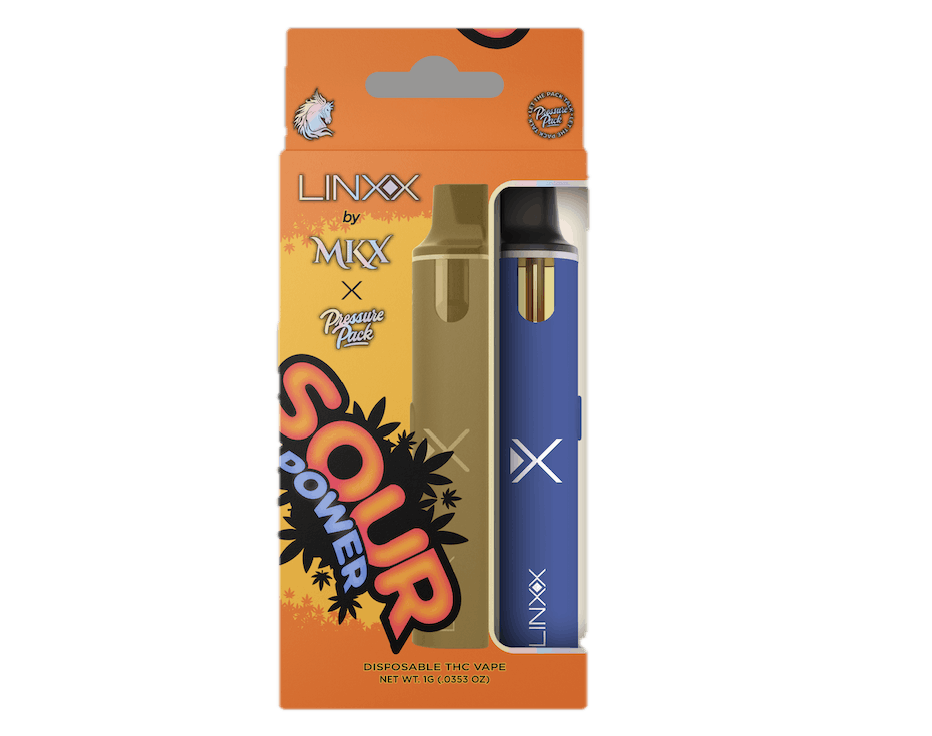 Photograph of Product: AU MKX x Pressure Pack: Sour Power Linxx  Disposable