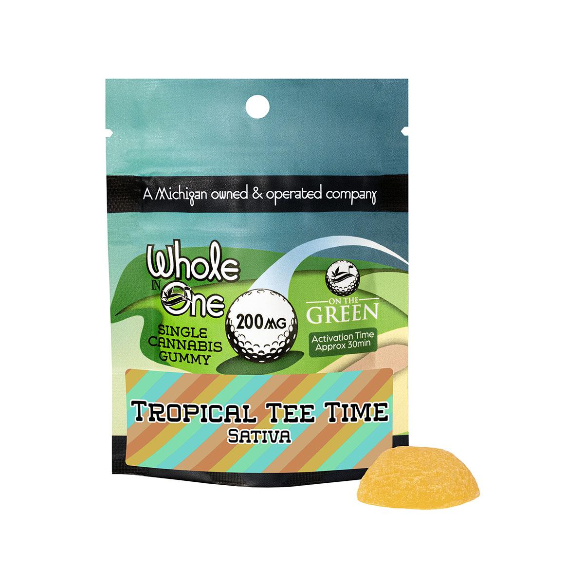 Photograph of product: MONSTER X - TROPICAL TEE TIME - WHOLE IN ONE - 200MG