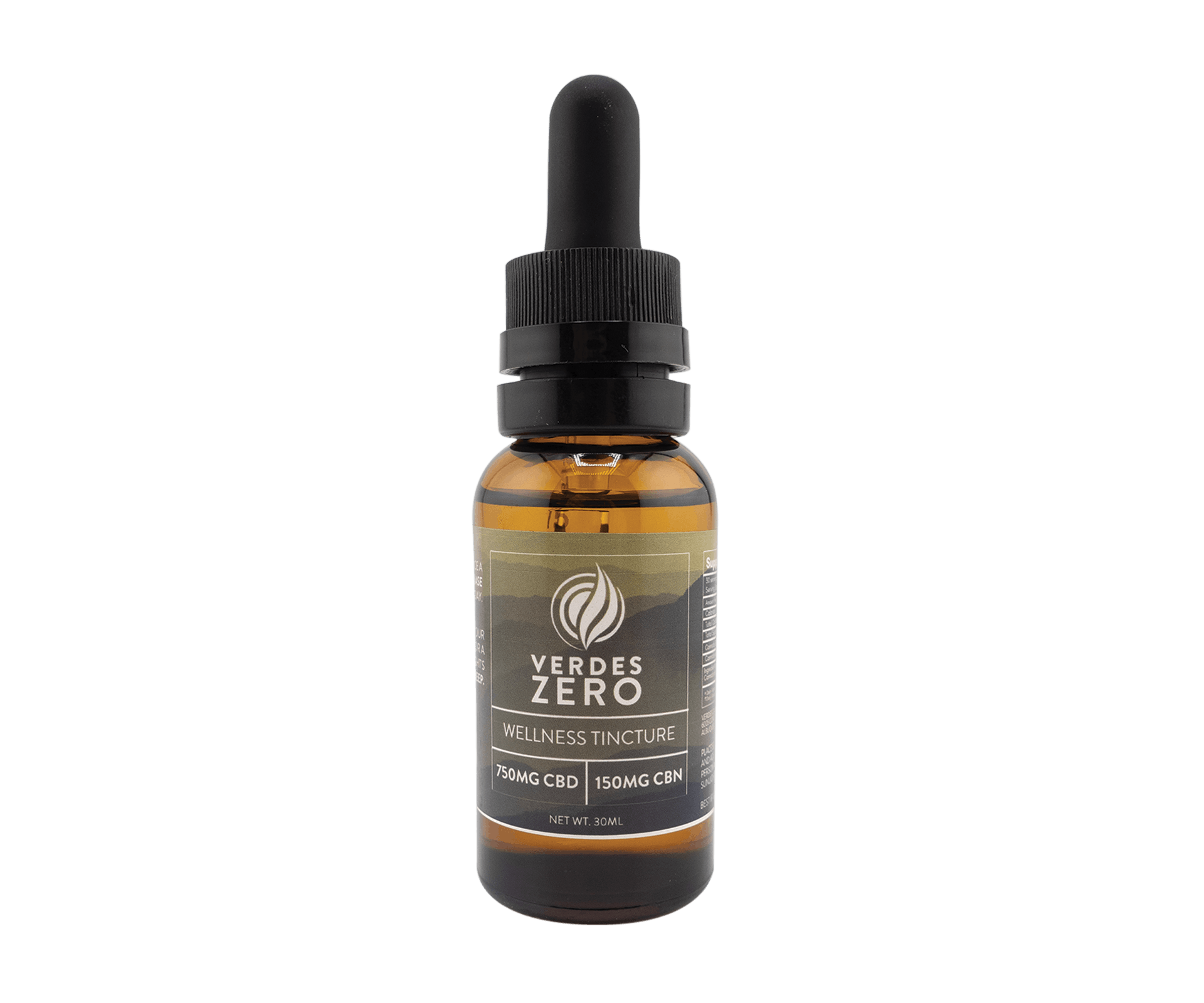 Photograph of product: Verdes Zero- CBD/CBN Tincture 900mg