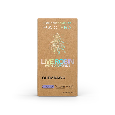 Photograph of product: Chemdawg (H) - .5g Live Rosin Pod