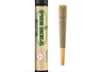 Photograph of product: LivWell | White Wedding | Indoor Flower | Pre-Roll | 1g