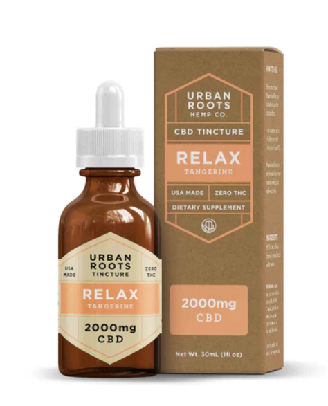 Photograph of Product: Urban Roots - CBD Tincture - Relax (2000mg)