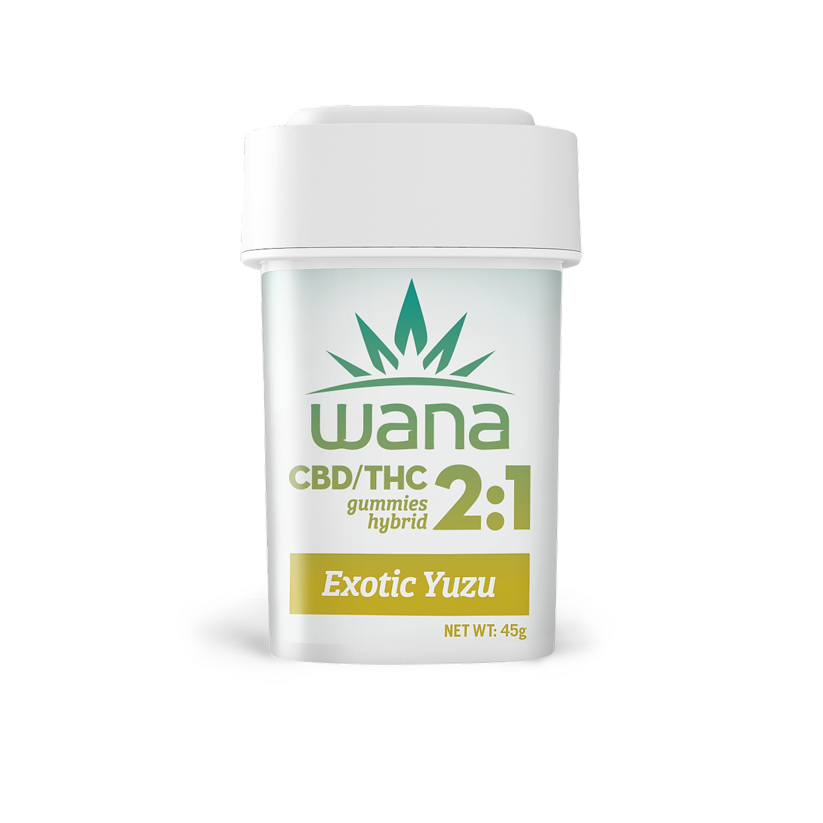 Photograph of product: WANA GUMMY YUZU 2:1 (H) [10PK] 100MG