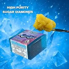 Photograph of product: Iced - 1g Sugar Diamonds (Lemon Tree) - 