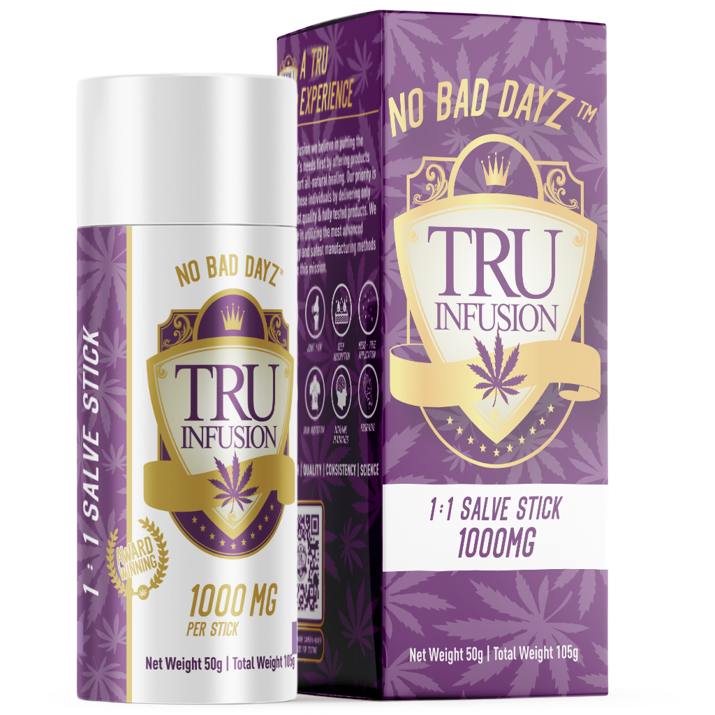 Photograph of product: Tru Infusion - Salve Roll-On 1:1 (H) (500mg TH-oui/CBD)