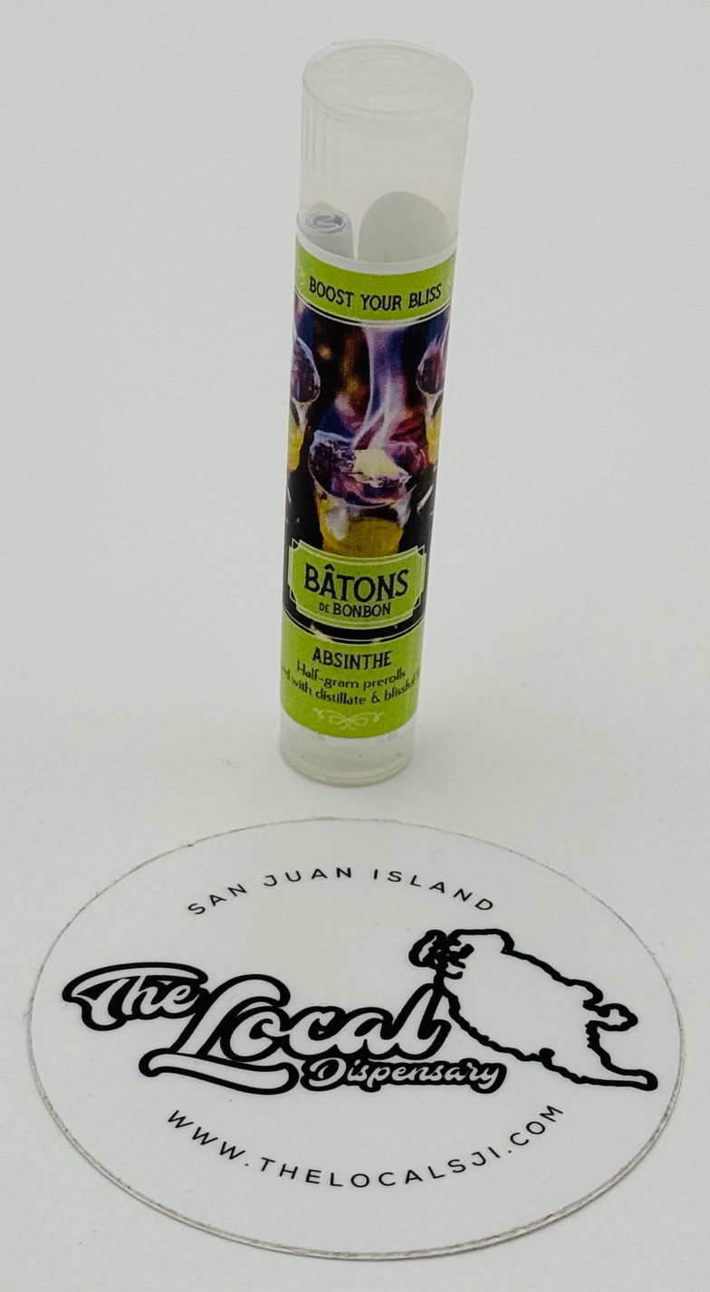 Photograph of product: Absinthe Infused Pre-Roll