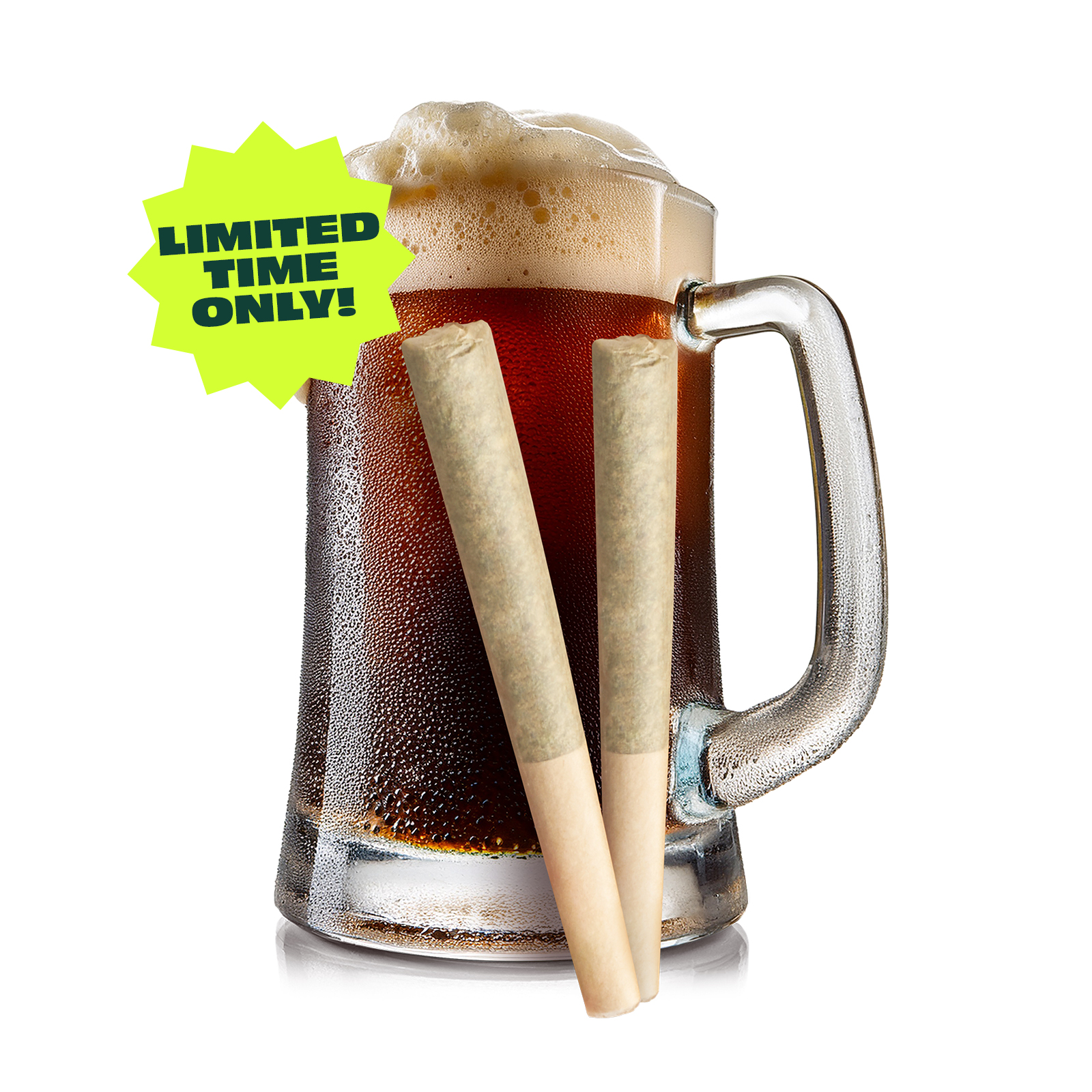 Photograph of product: Root Beer (Hybrid) - 0.5g Flavor Infused Pre-Roll, 2ct