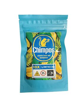 Photograph of product: Chimpos | Citrus Burst | 1G Pre-Rolls 10PK