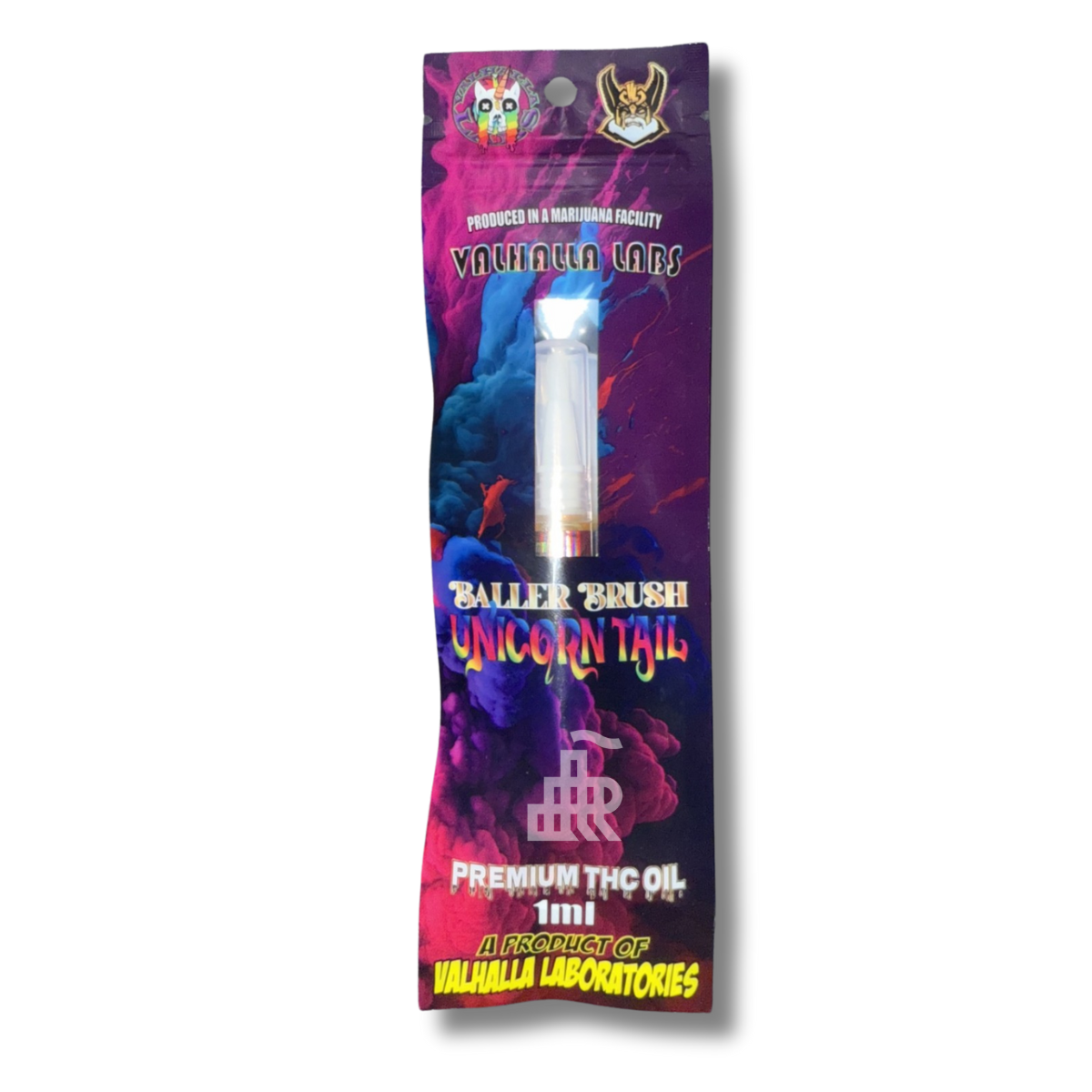 Photograph of product: Cookies And Cream | Live Resin Baller Brush | Unicorn Tail