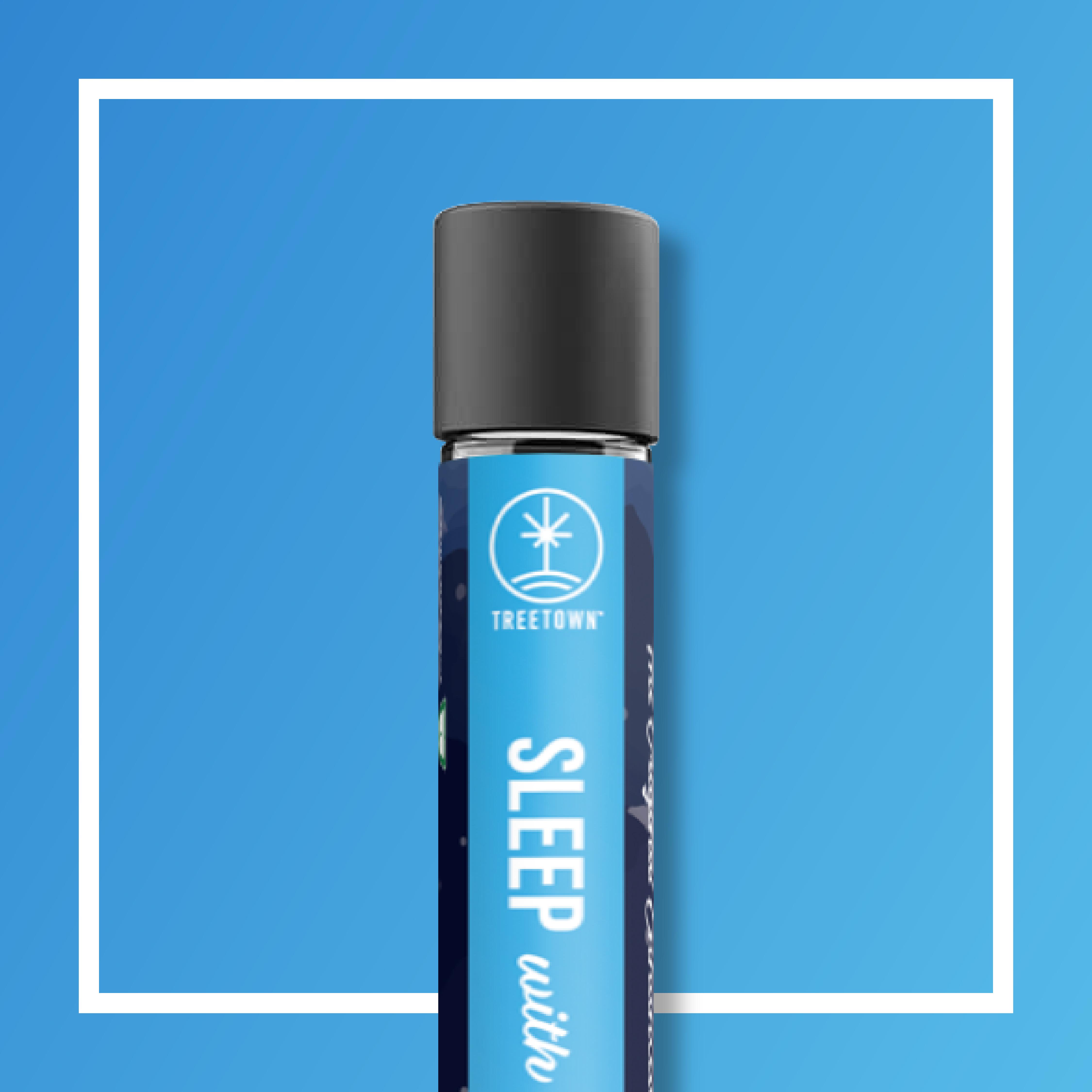 Photograph of product: Infused Pre Roll - Treetown - Enhanced Purple Cookies - (4:1 TH-oui:CBN) - (Hybrid) - 19.47% TH-oui