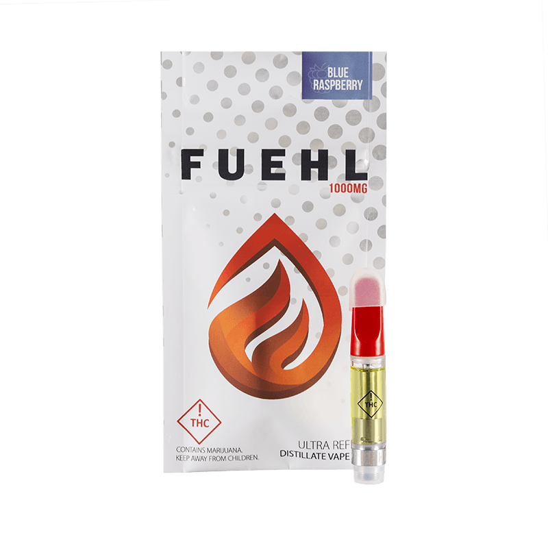 Photograph of product: Fuehl - 1000mg Flavored Cartridge (H) - Blue Raspberry