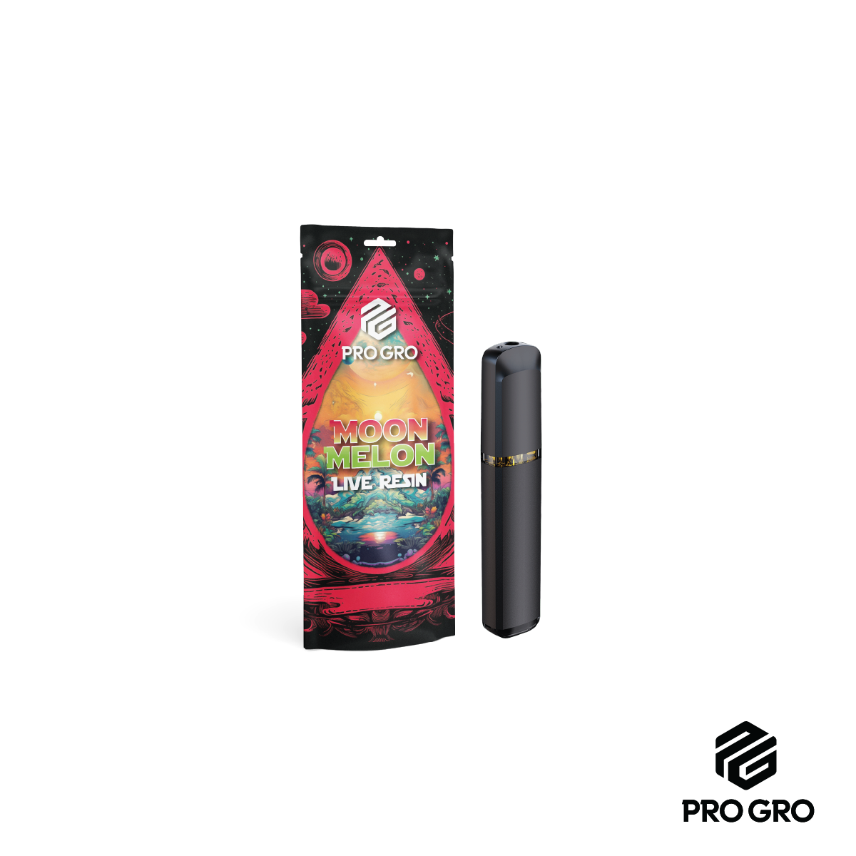 Photograph of product: ProGro - Moonmelon Live Resin Disposable 1g
